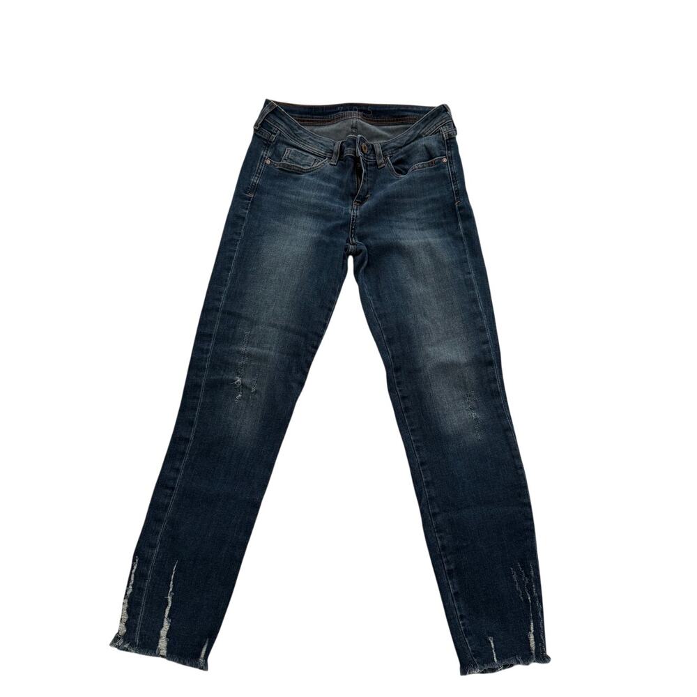 Zara Basic Ankle Skinny Jeans Dark Wash Size 4